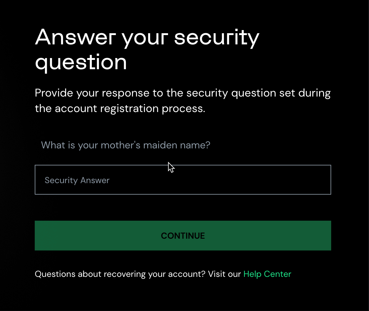 Answer your security question Acount Recovery.png