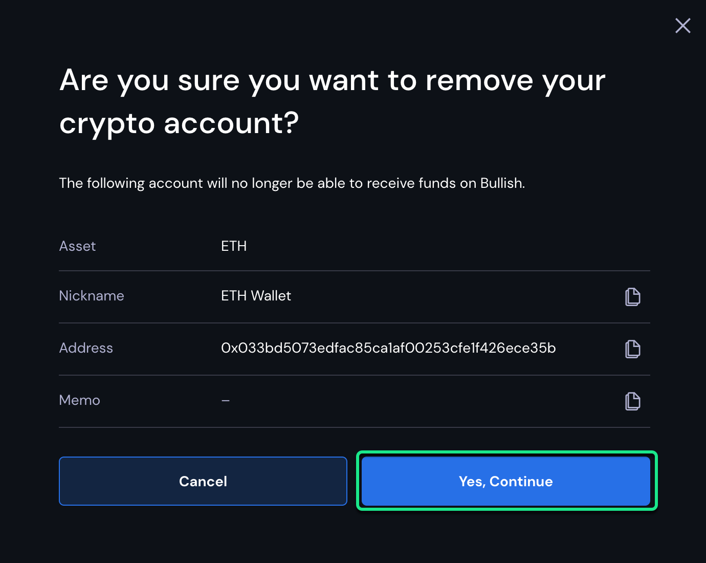 Yes, Continue in remove your crypto account.png